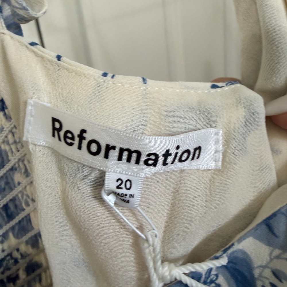 NWT Reformation Pompadour Kourtney Dress Plus Size 20 - Picture 6 of 9